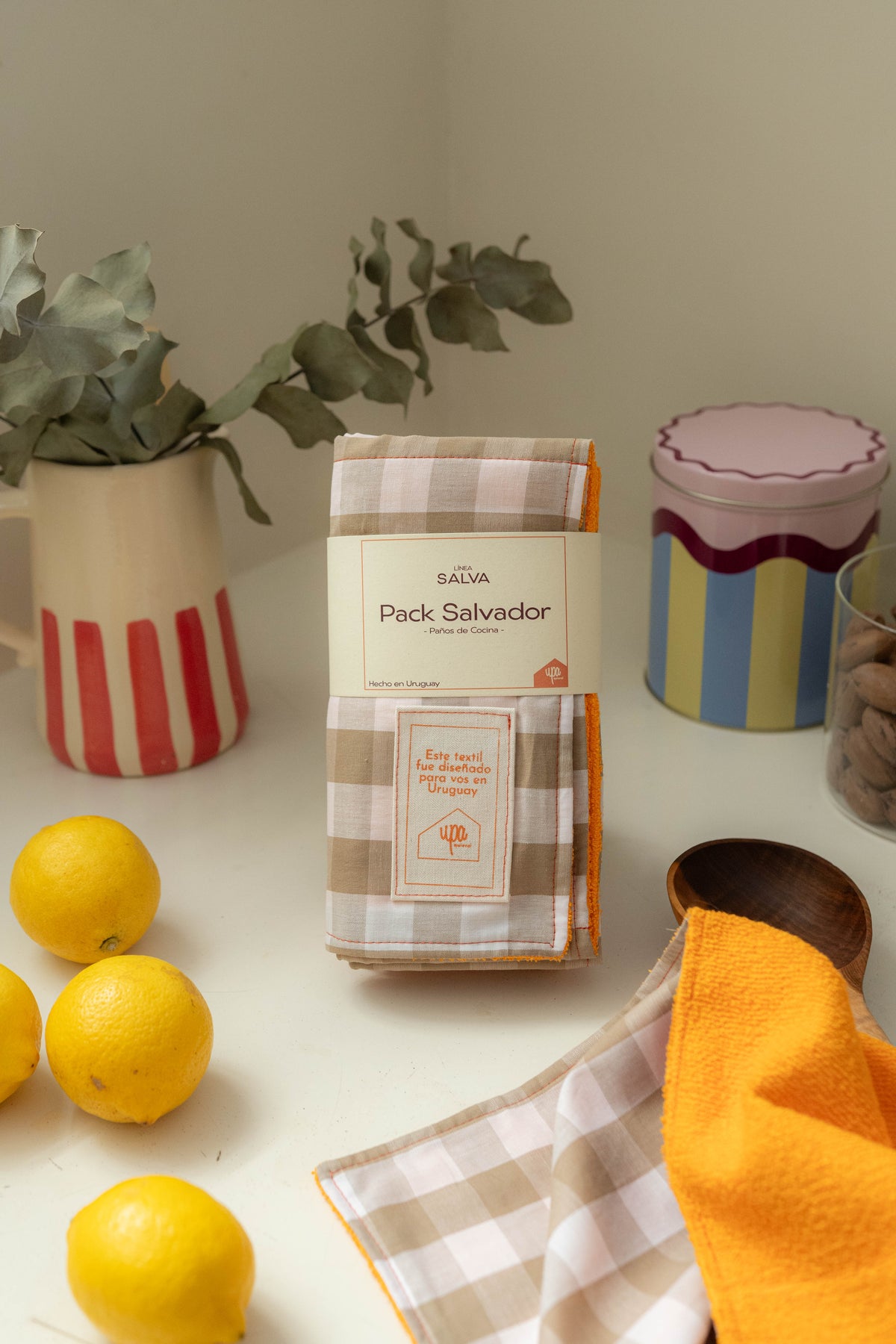 Paños de cocina - Pack  Salvador / Linea Salva