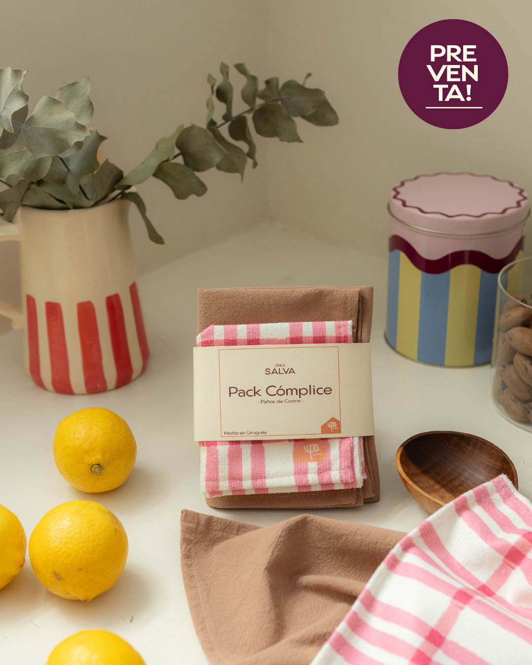 Paños de cocina - Pack Cómplice / Linea Salva